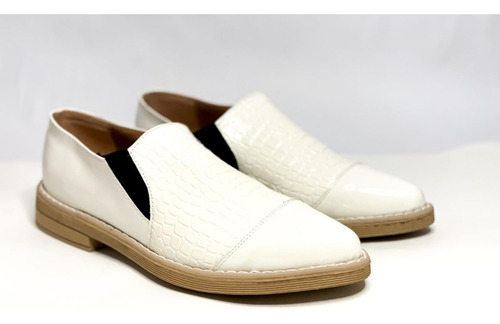 Chatas Mocasín Slipper Camerino Calzados Lisos C/ Elástico