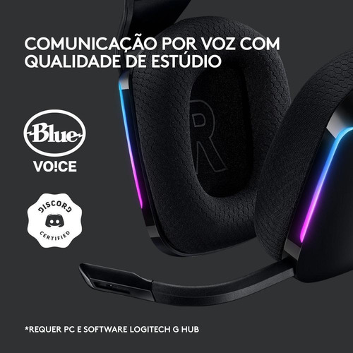 Fone De Ouvido Logitech G733 Preto