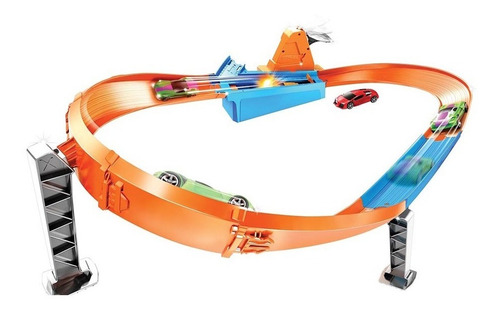 Pista De Juguete Hot Wheels Action Campeonato De Rapidez