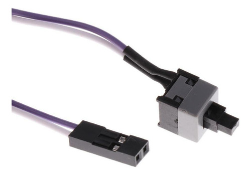 10pcs 2pin Cable De Alimentación De Escritorio Con Botón