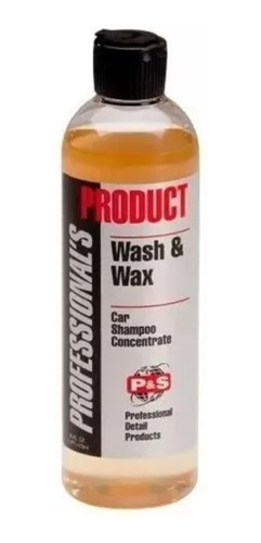 P&s Shampoo Wash N Wax Con Cera 473 Milei