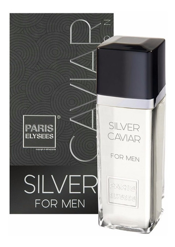 Perfume Silver For Men Caviar Collection 100ml Paris Elysees