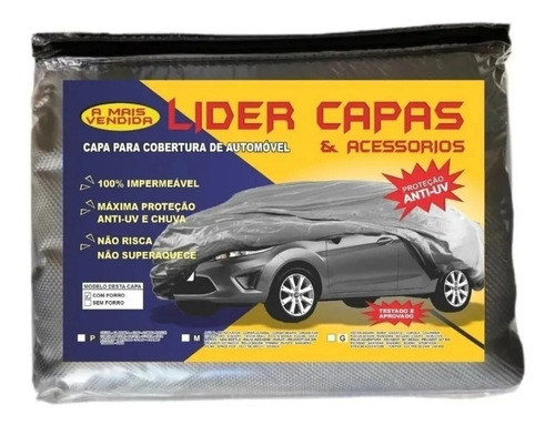 Capa Proteção Carro Contra Sol Chuva Granizo Poeira + Brinde