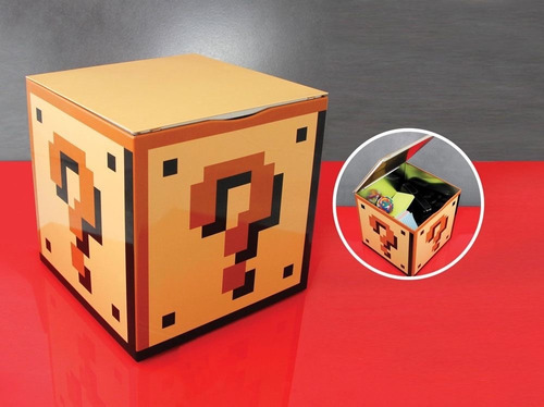 Caja Question Block Mario Bros