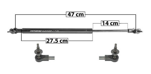 1 Amortiguador 5a Puerta Izq/der Grand Cherokee Jeep 99/05