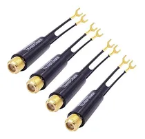 Comprar Fancasee (paquete De 4 Chapados En Oro) 75 Ohm A 300 Ohm Uhf