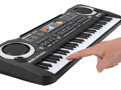 Imagen 10 de 10 de 61 Teclas De Órgano Electrónico Usb Teclado Digital Piano Mu