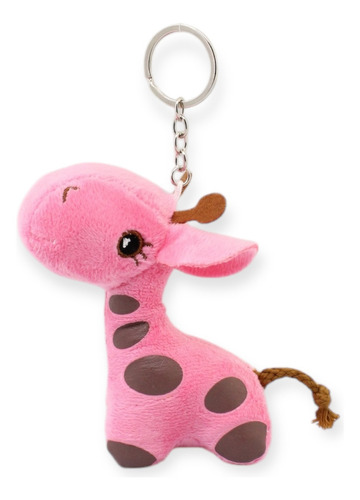Peluche Llavero Jirafita Rosa Ranizzima