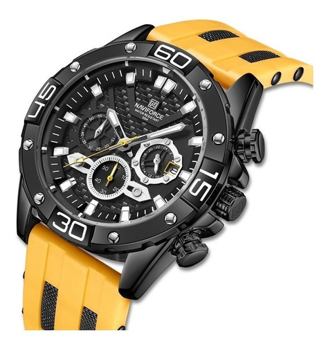 Reloj deportivo Naviforce 8019 Quartz 3atm para hombre