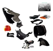 Comprar Kit Plásticos Motomel Bit Tunning + Faros Tornillos Calcos