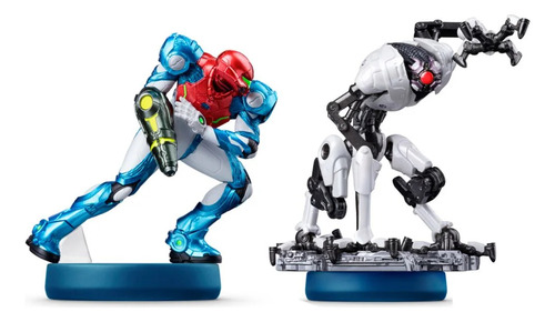 Amiibo Samus Y E.m.m.i 2pack - Metroid Dread Nintendo