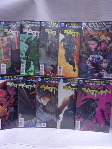 Batman Rebirth Completo Dc Televisa 2017-2019
