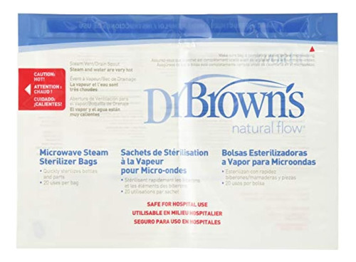 Dr Browns Bolsas Para Esterilizadores De Vapor De Microondas