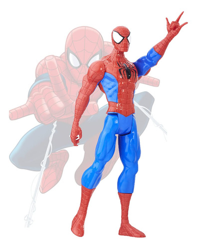 Titan Hero Series Spiderman - Figura De Accin De 12 Pulgadas