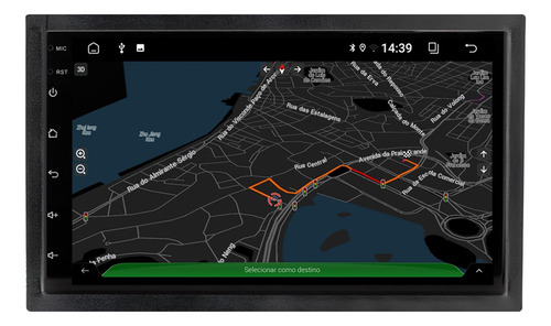 Multimidia Ecosport 2010 2012 Android 13 Carplay 2gb 64gb 7p