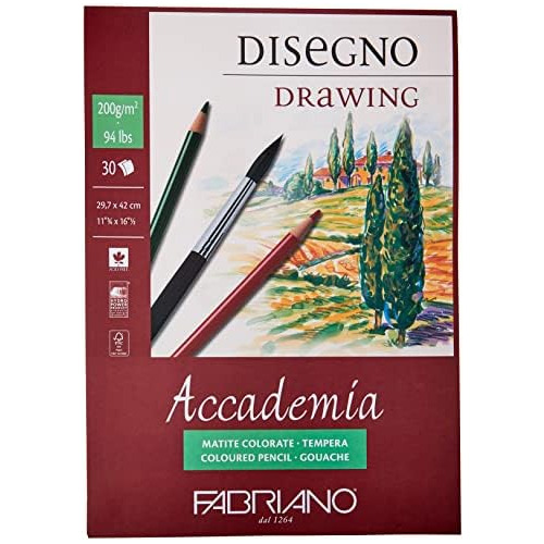 Papel De Dibujo Arte Académico A3, 29.7 X 42 Cm, Blanc...