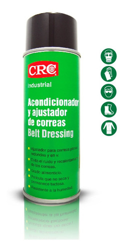 Limpiador Y Acondicionador De Correas Industrial 400 Ml Crc