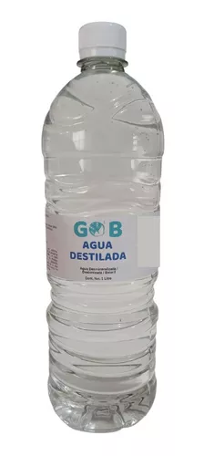 Agua Destilada Desmineralizada Gob Garrafa 5 Litros