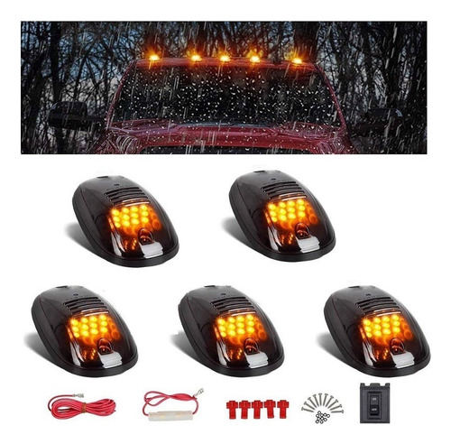 5pcs12led 2003-2018 Dodge Ram 1500 Luz De Techo