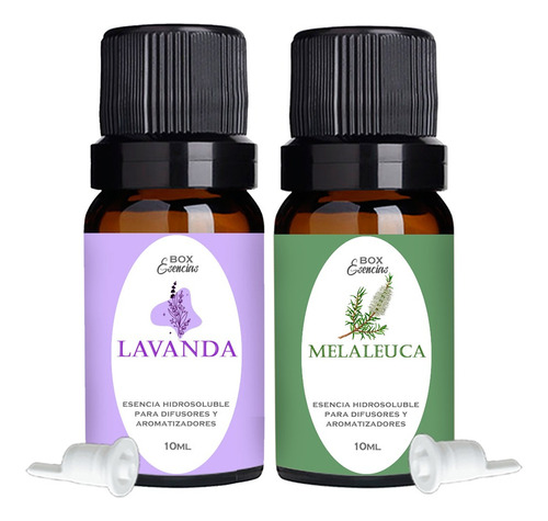 2 Esencias Hidro Aromaterapia, Ambientes Lavanda Árbol De Té