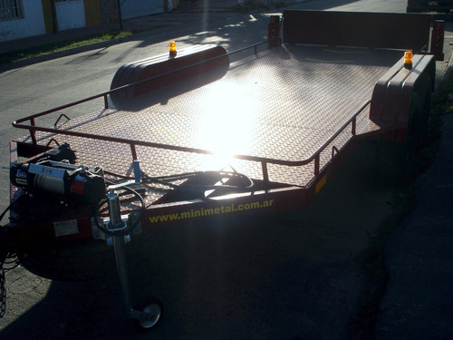 Imagen 6 de 14 de Trailer Para Auxilios Y Traslados Vehicular - 5.000kgs.