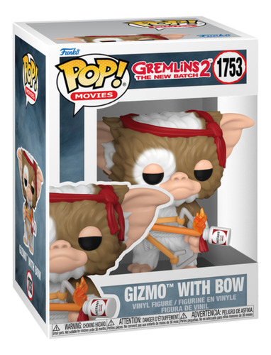 Movies Gremlins 2 Gizmo With Bow 1753 Funko Pop