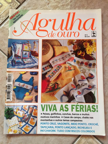 Revista Agulha De Ouro 6 Peixes Golfinhos Vagonite N823