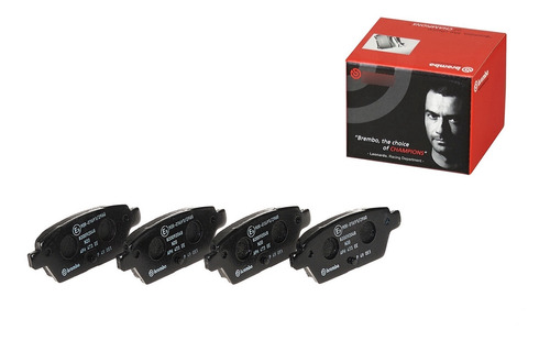 Balatas Bajos Metales Tra Lincoln Mkz 07 Brembo