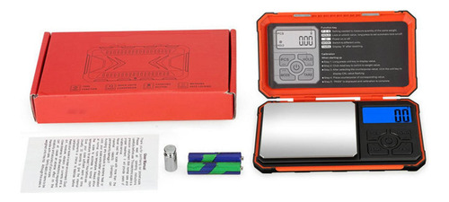 Gv Báscula Portátil Mini Báscula De Joyería, 500g 0,01g