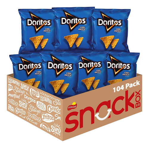 Doritos Cool Ranch Chips De Tortilla Saborizados 28 Gramos
