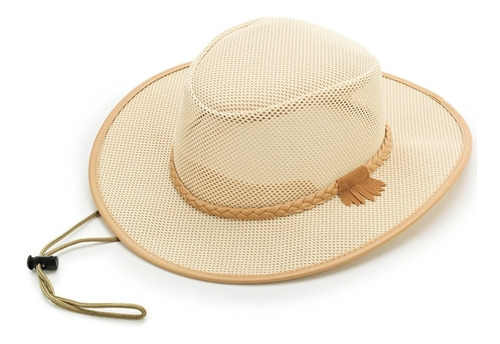 Brim Sunshade Sun Hat Net Riding Hat Sombrero De Vaquero - L