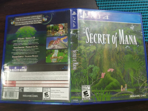 Secret Of Mana Playstation 4, Físico, Usado