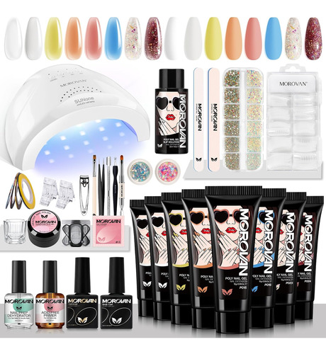 Kit De Uñas De Gel Poly