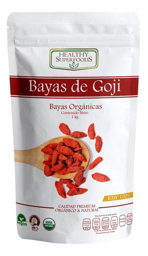 Goji 1 Kilo Premium Organicas Certificadas Envío Gratis