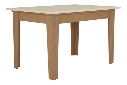 Mesa De Jantar 120 Cm Rio Multimóveis Ex2004 Mad/off White