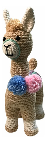 Lhama Alpaca Amigurumi Crochê Maternidade Quarto De Bebê