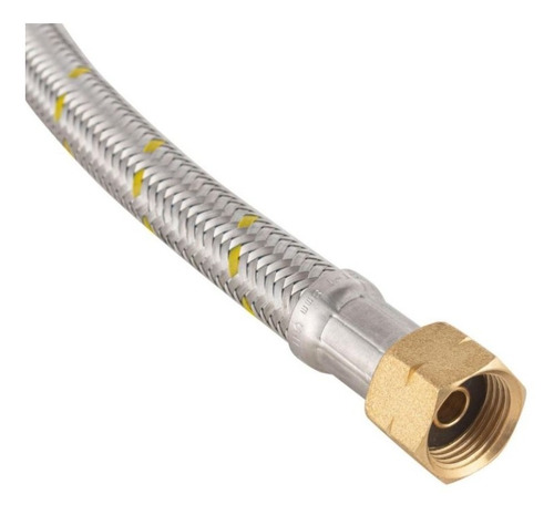 Imagen 3 de 5 de Flexible Gas Hi-hi 1/2 X 3/8 En 60 Cm. Stretto