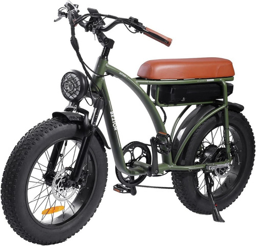 Imagen 4 de 4 de 1000w Electric E Bike Fat Tyre 48v 12.5ah Snow Mountain Bike