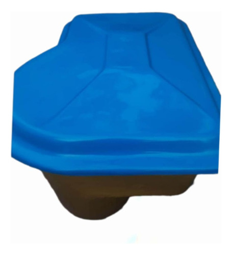 Gabinete Para Equipo De Filtrado Piscina Pileta Azul Oscuro