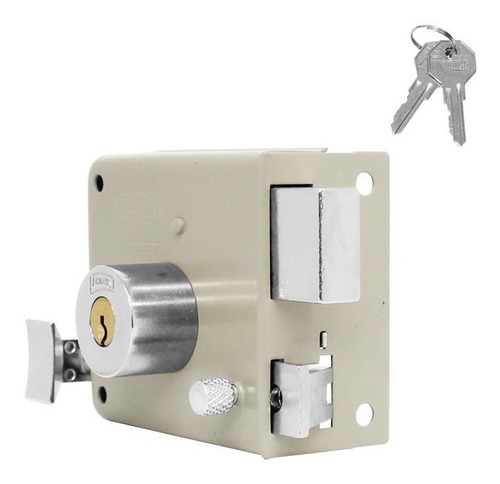 Imagen 3 de 3 de Cerradura Chapa Derecha Phillips Puerta Calle Exterior