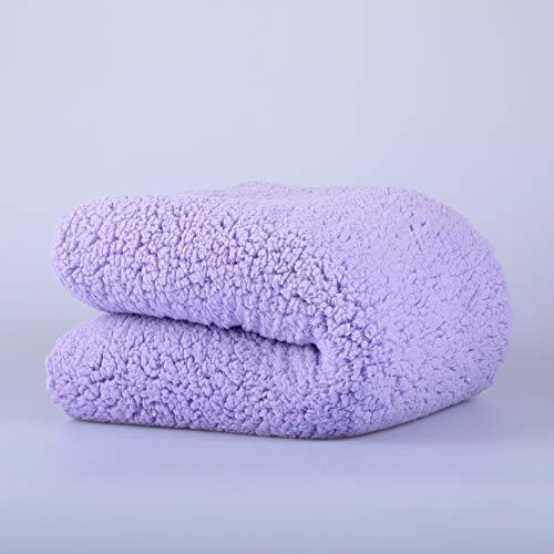 Funda De Almohada Ultra Suave Con Cierre En Color Lila