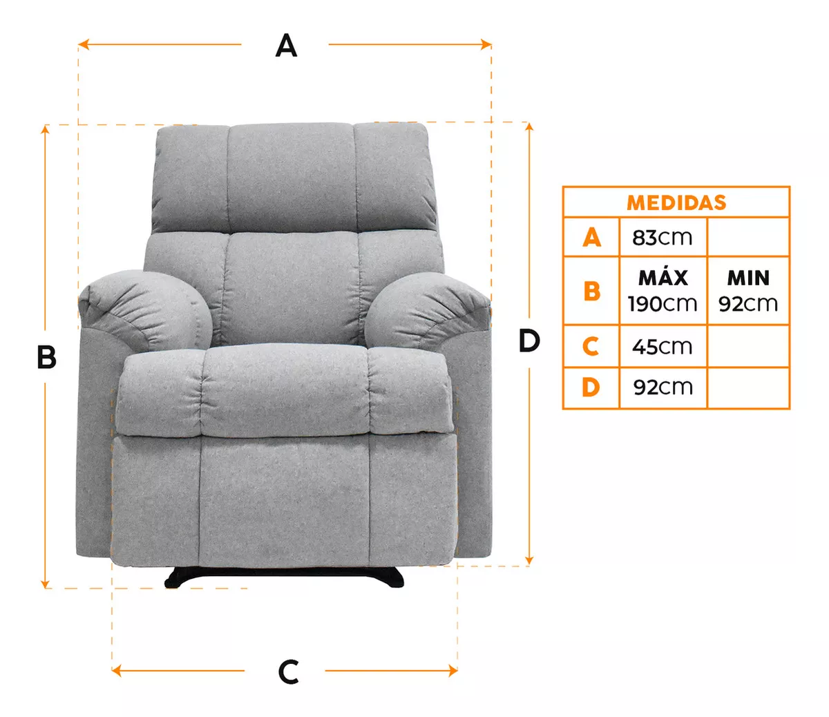 Tercera imagen para búsqueda de sillon reclinable electrico