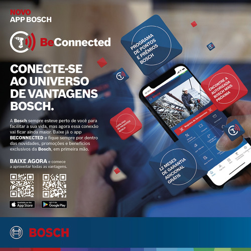 Kit Furadeira Impacto Bosch Gsb 13 Re750w Com 91 Peças 220v