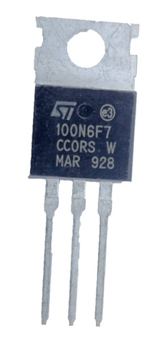 Transistor Mosfet Stp100n6f7  100n6f7 60v 100a