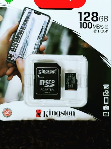 Micro Sd 128gb Kingston 100 Mb/s