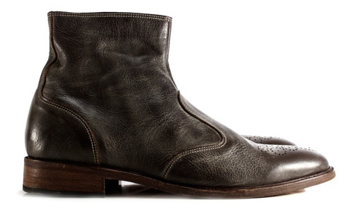 Bota Hombre Cuero Vacun Diseño Birmingham By Ghilardi