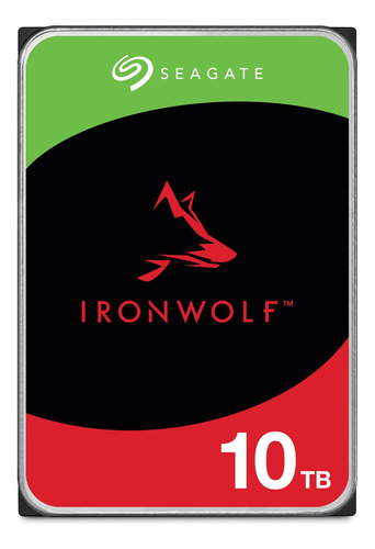 Disco Duro Interno Seagate Ironwolf De 10 Tb Sata Iii