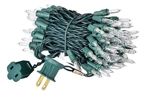 Guirnalda De 100 Luces Led Cálidas Para Exteriores E Interio