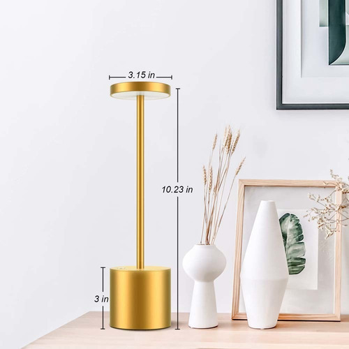 Lámpara De Mesa Recargable Inalámbrica Moderna For