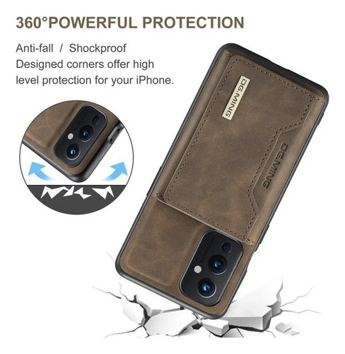 De Funda De Teléfono Con Tarjetero Pequeño Separado Para